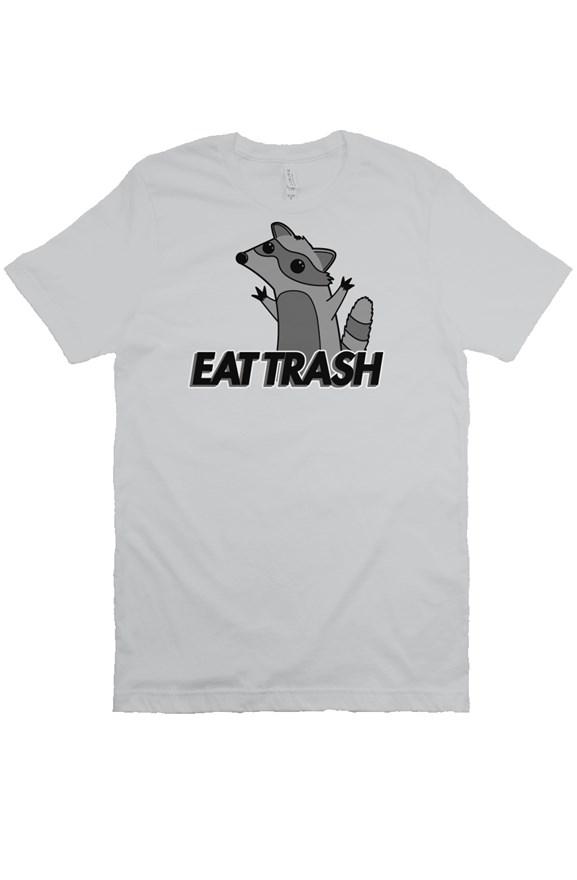 EAT TRASH Raccon Shirt (Silver)
