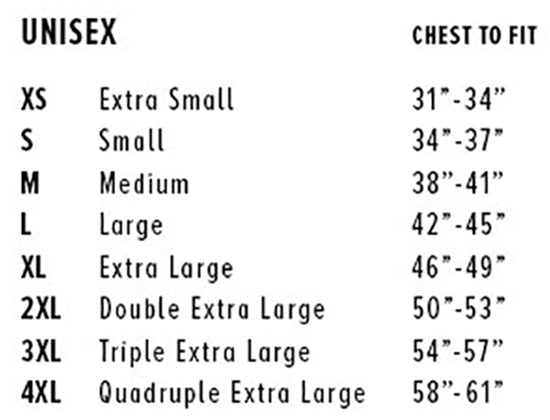 Sizing Chart