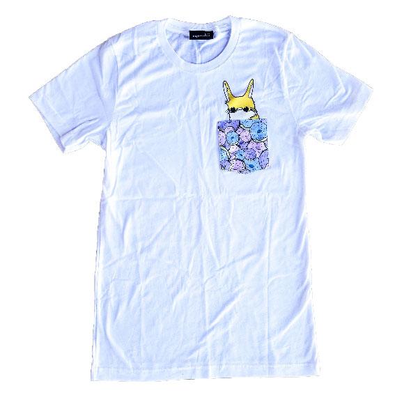 Wilbur Donut Pocket Tee (White)