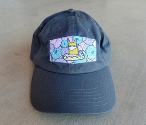 Wilbur Donut Dad Hat (Grey)