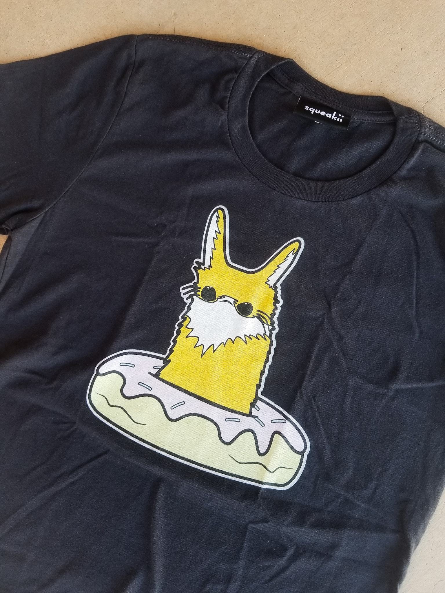 Wilbur Donut Tee (Grey)