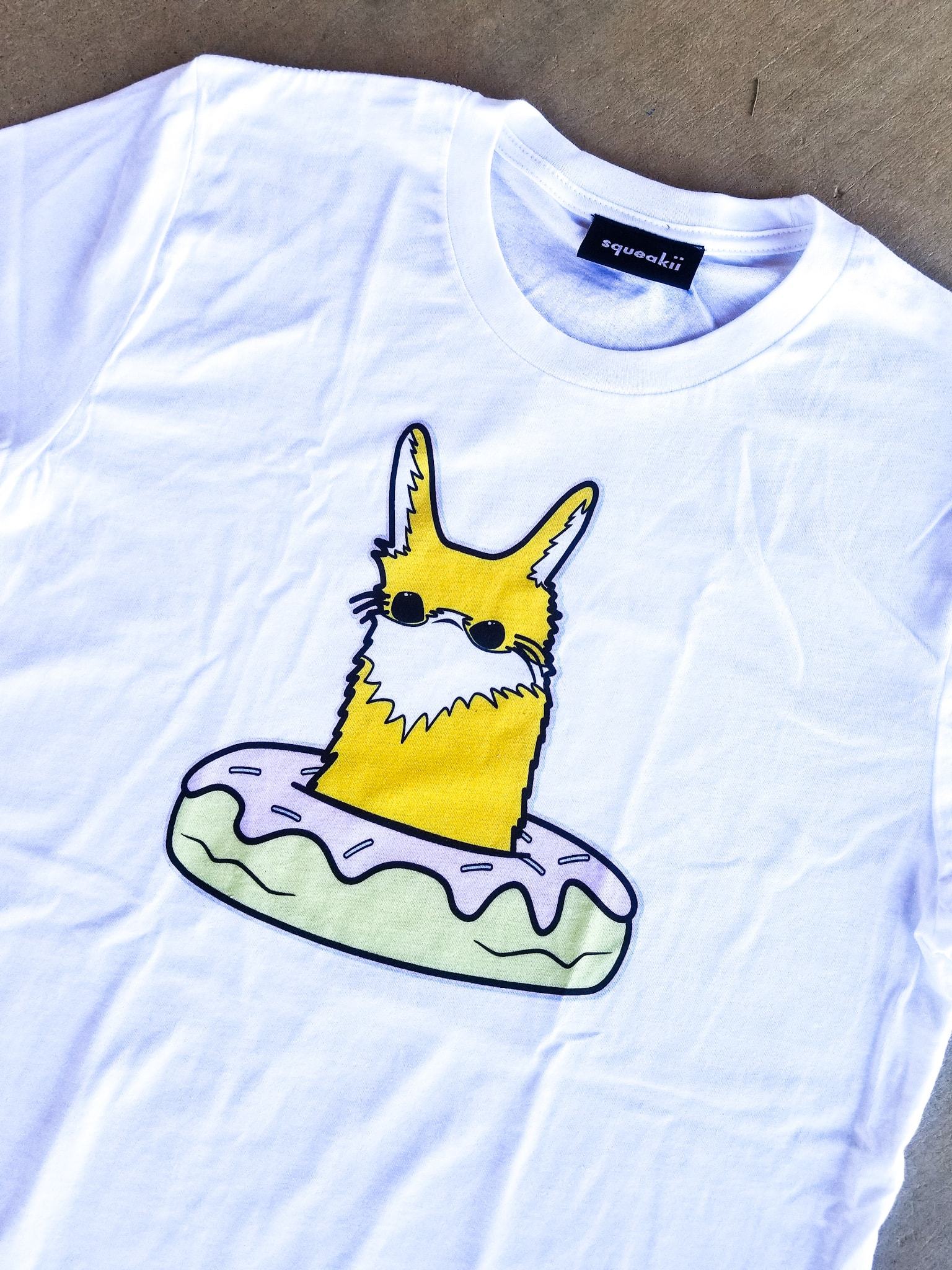 Wilbur Donut Tee (White)