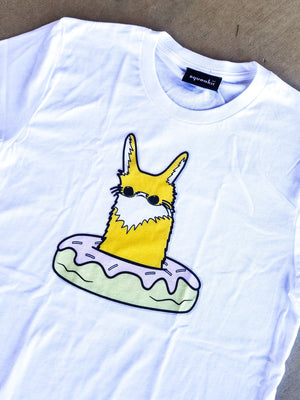 Wilbur Donut Tee (White)